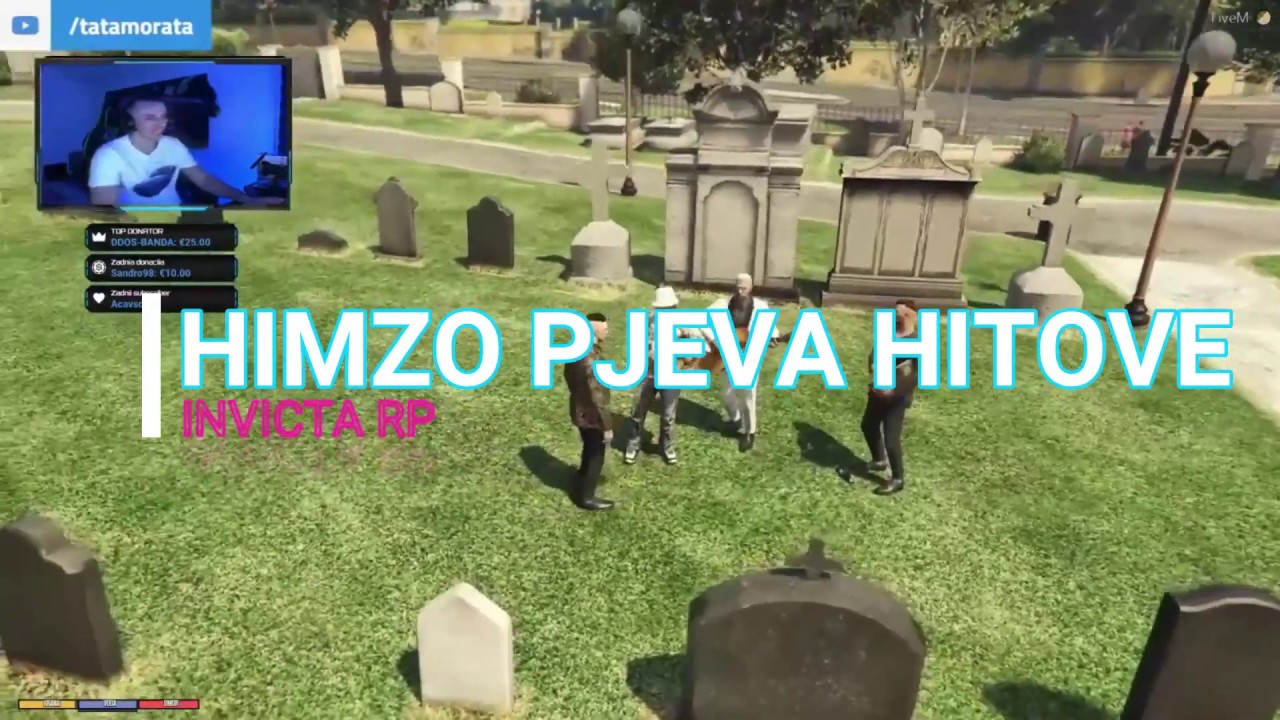HIMZO PJEVA HITOVE - SMIJEŠNO - INVICTA ROLEPLAY