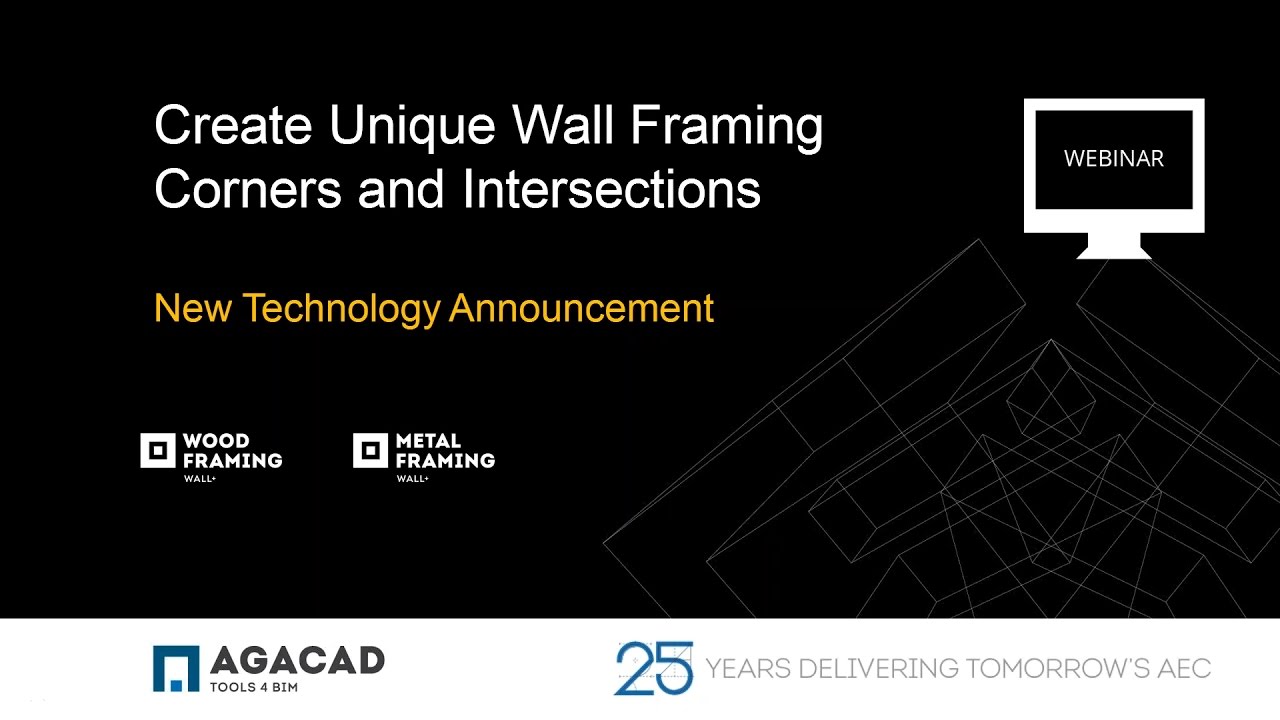 Create Unique Corners & Intersections for Framed Walls in Revit