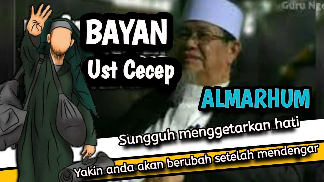 Bayan almarhum ustad cecep jamaah tabligh
