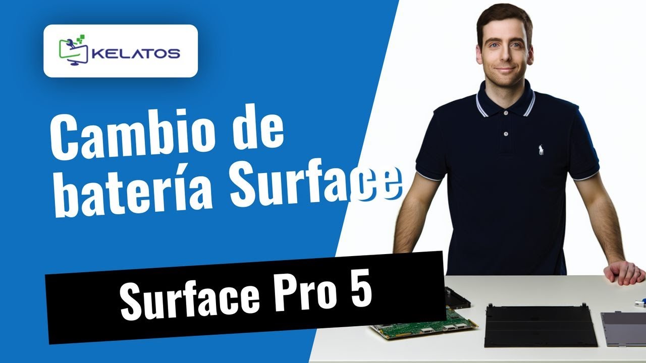 ¿Batería débil en Surface Pro 5? 🔋 Cambio de batería