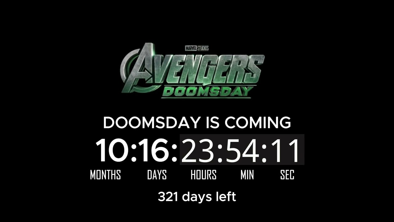 Avengers Doomsday Countdown | 