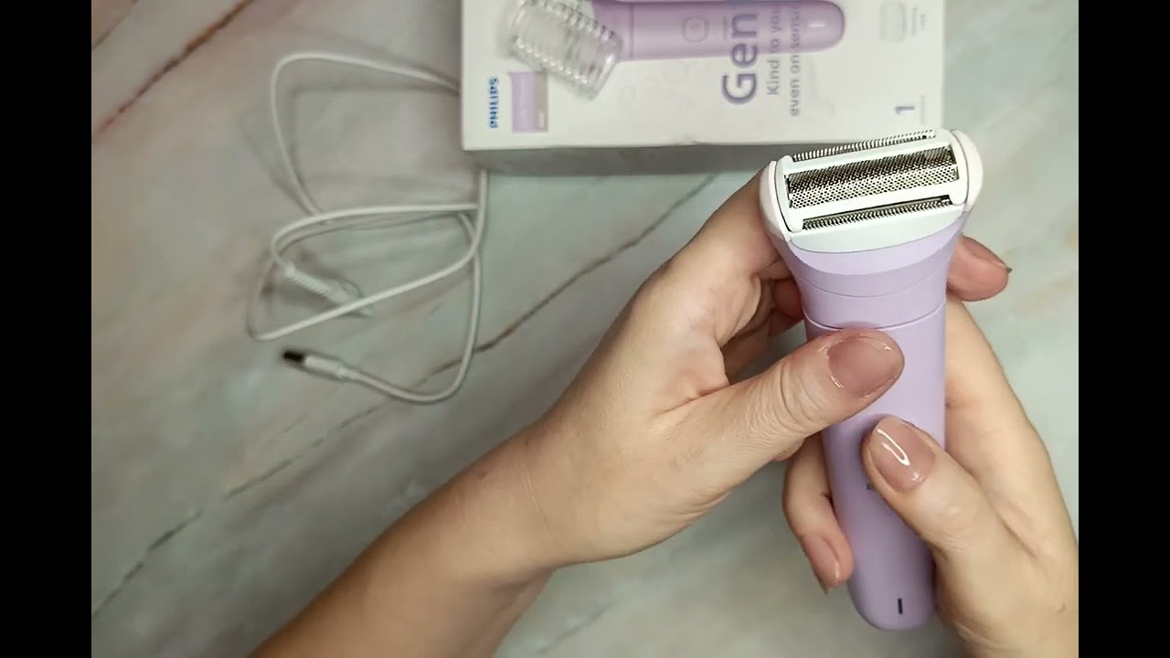 Test golarki damskiej na sucho i mokro Philips serii 6000