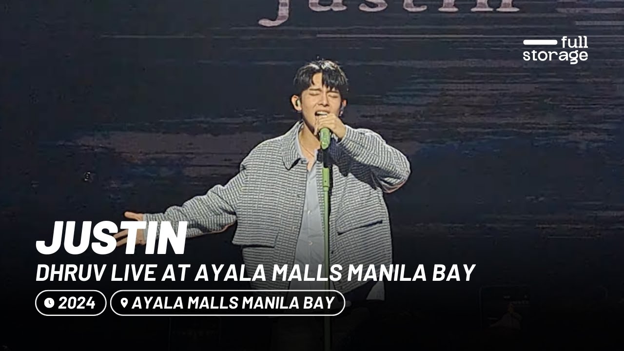 justin: Live at Ayala Malls Manila Bay [Full Set]