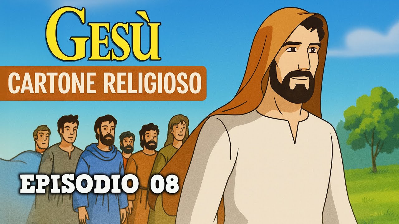 Gesù – Ep. 08 – Le nozze di Cana | Cartone biblico con i miracoli di Gesù | Bibbia per Bambini