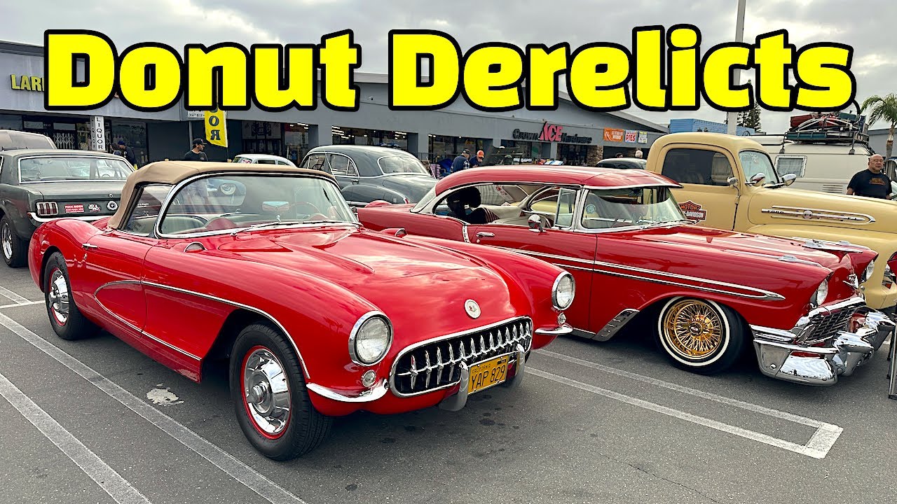 Classic Car Show Donut Derelicts (May/24/2025) Huntington Beach, California