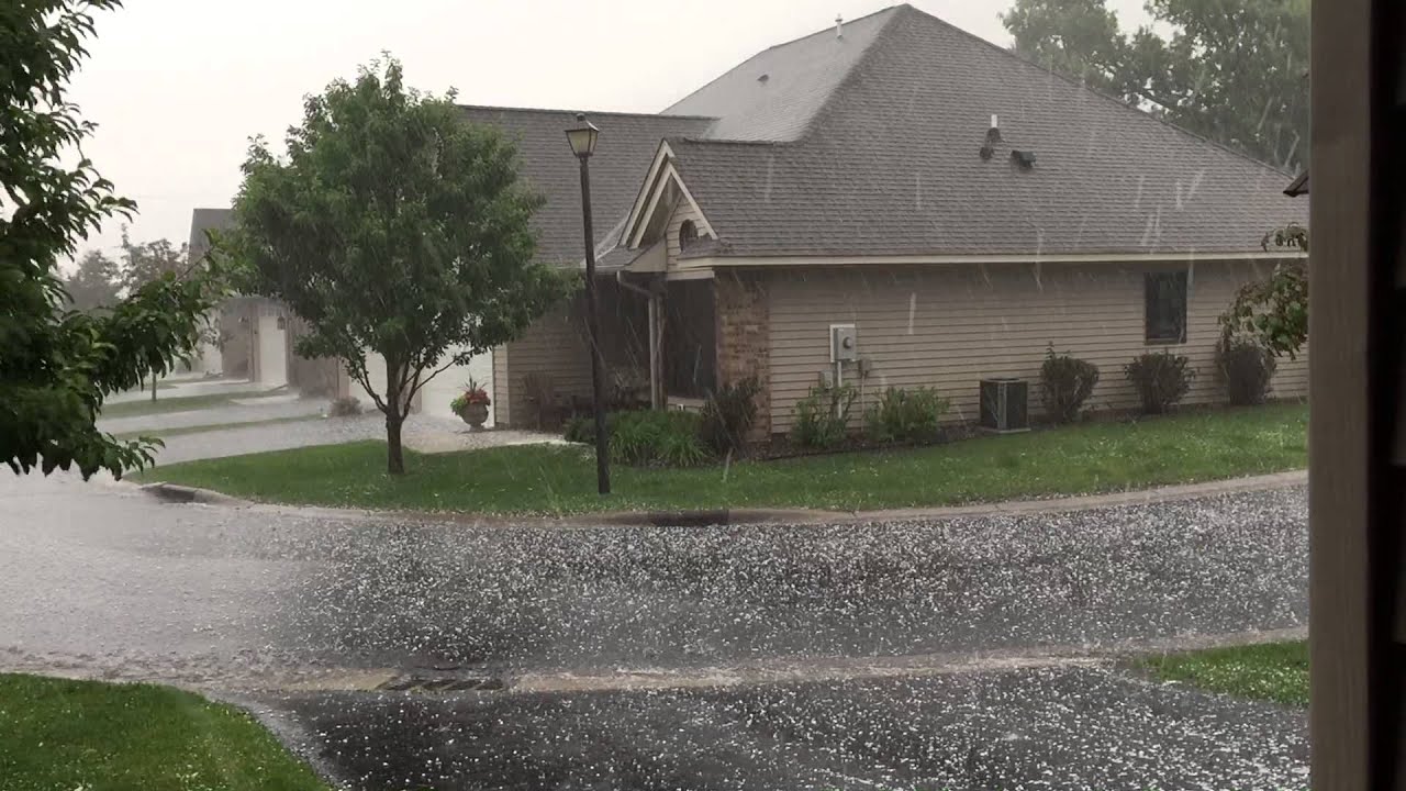 20150629 Hail storm (chuva de granizo) in MSP