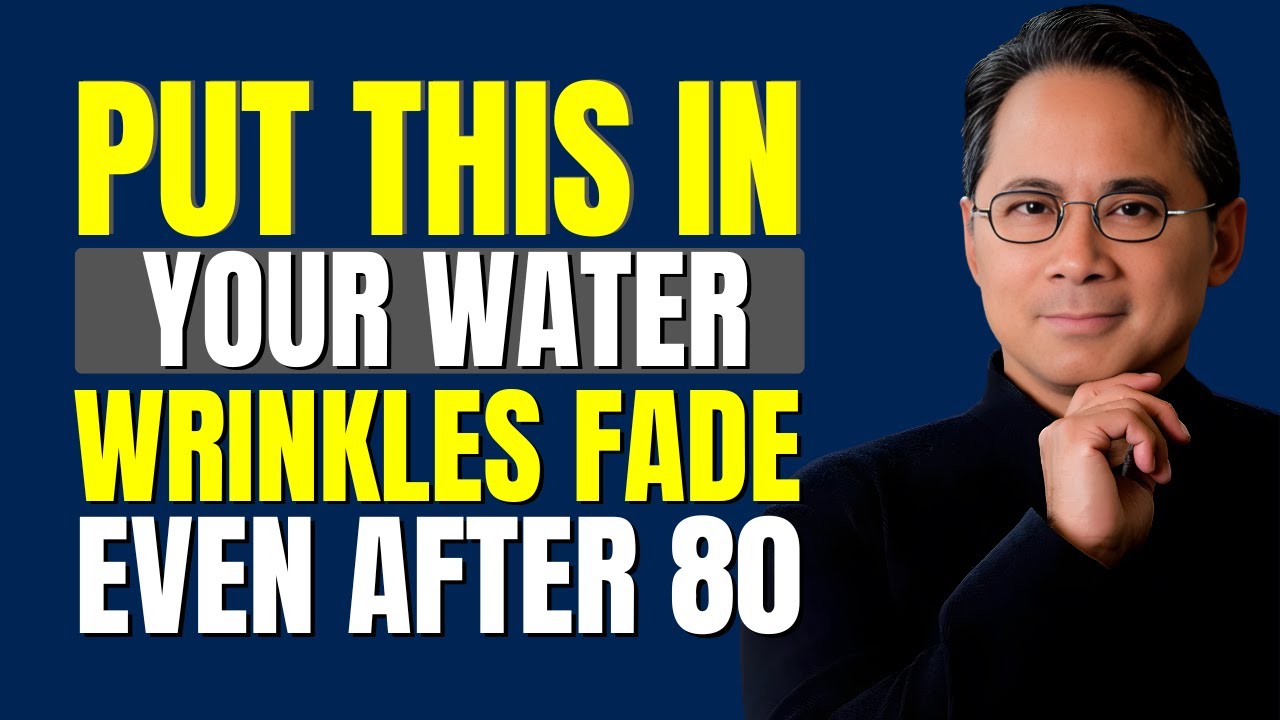 Senior STOP Drinking Plain Water! Add THIS to Boost Collagen, Firm Skin & Smooth Wrinkles