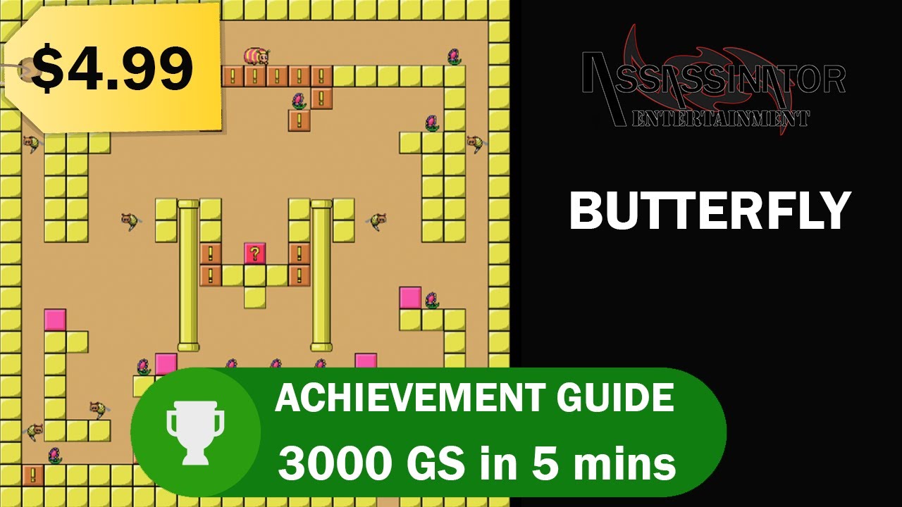 Butterfly - Achievement Guide - EASIEST 3000GS in less than 4 mins