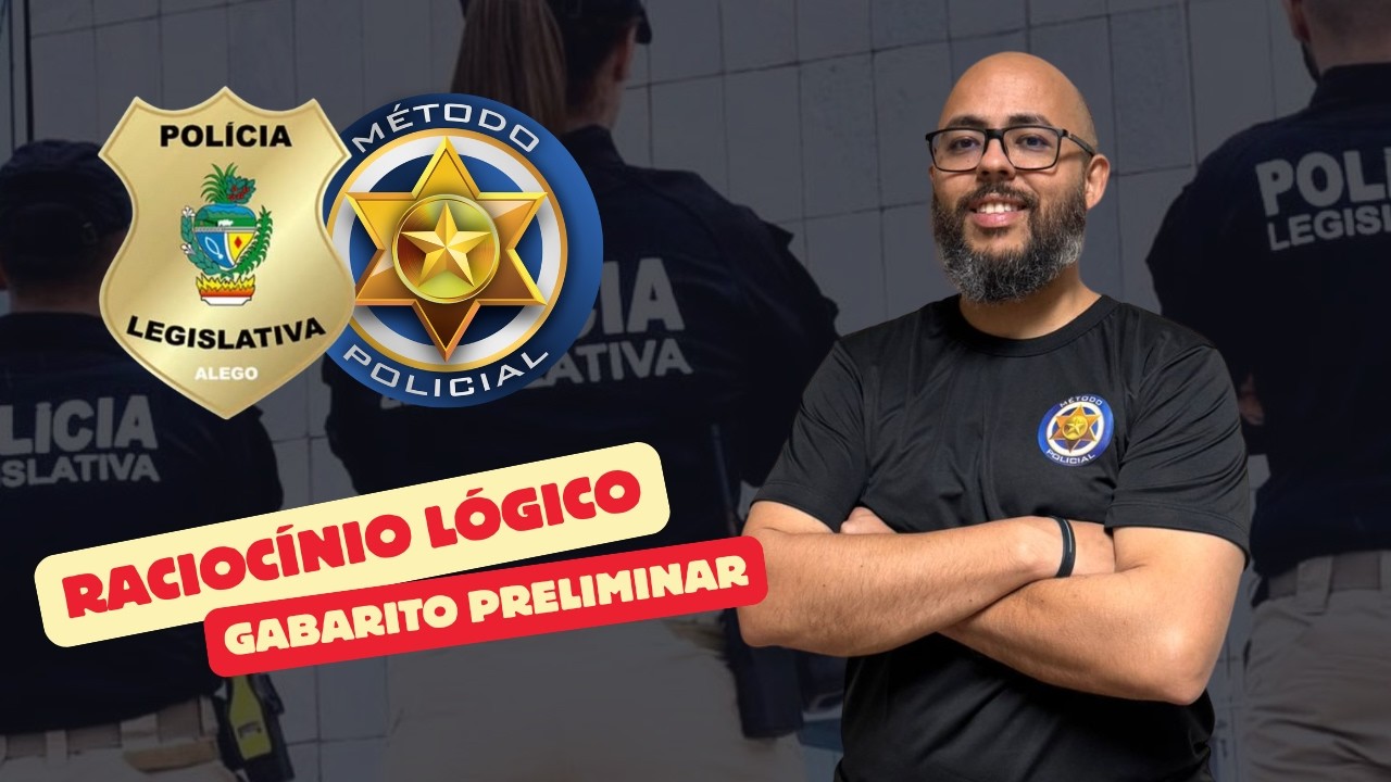 Gabarito preliminar RLM  - Policial ALEGO