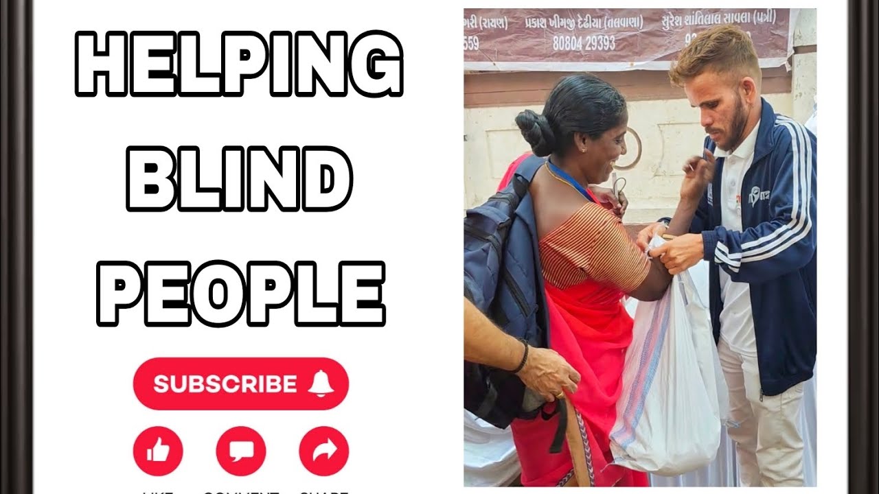 Vlog 1 | Helping Blind People 