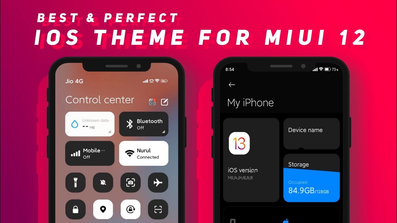 Perfect iOS Theme For Miui 12, Realiox 13_Dual Theme For Miui 12 By HSx02 🔥🔥