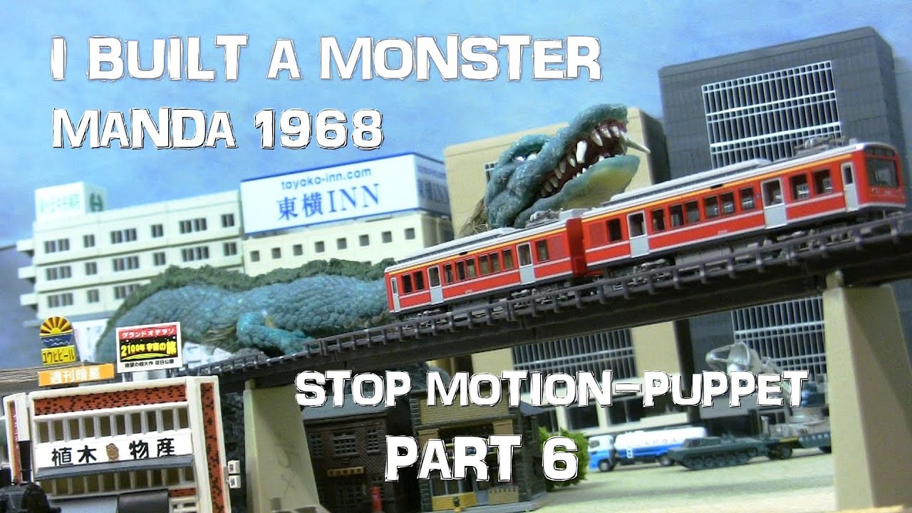 I Built a Monster: MANDA 1968 Stop Motion-Puppet (Part 6 of 6) Toho/Kaiju