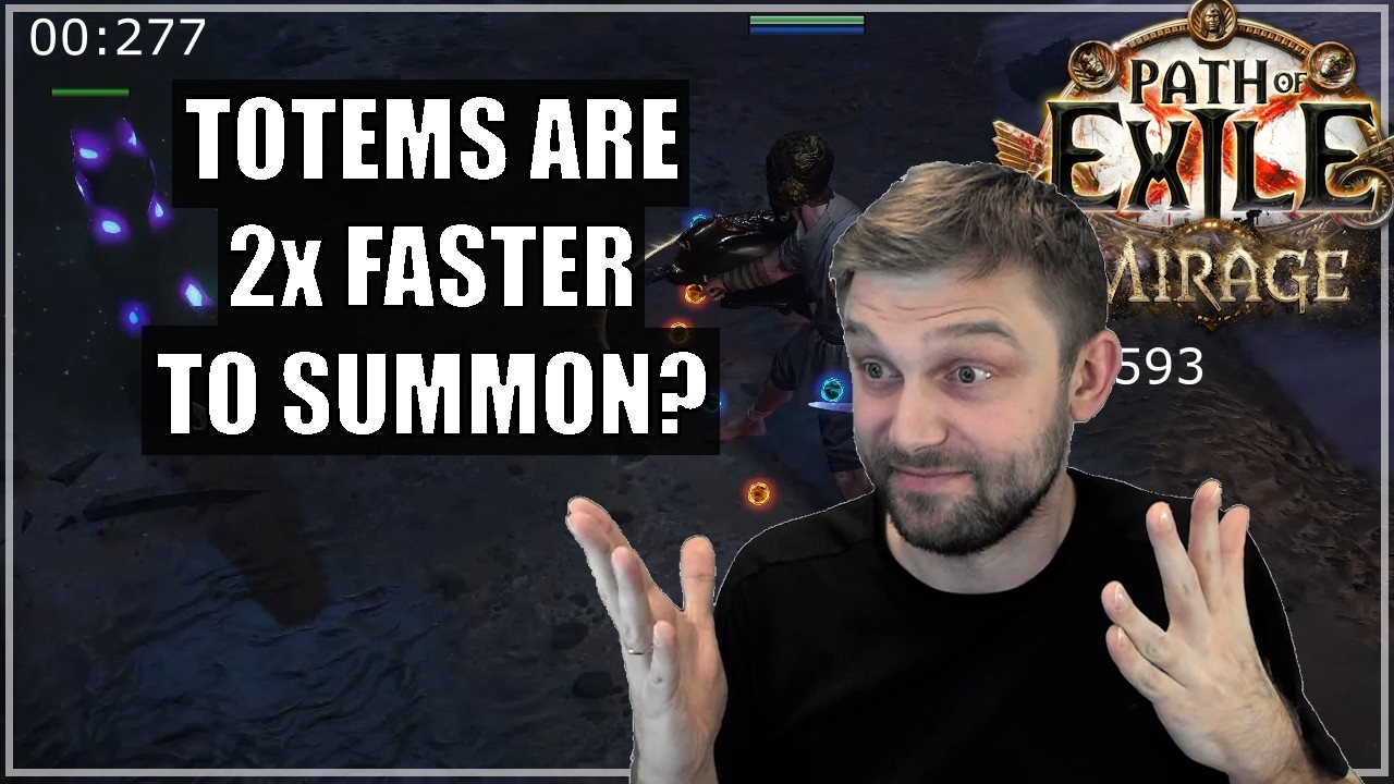 Totems are 2x Faster to Summon Now? (on Hiero) - PoE 3.28 changes