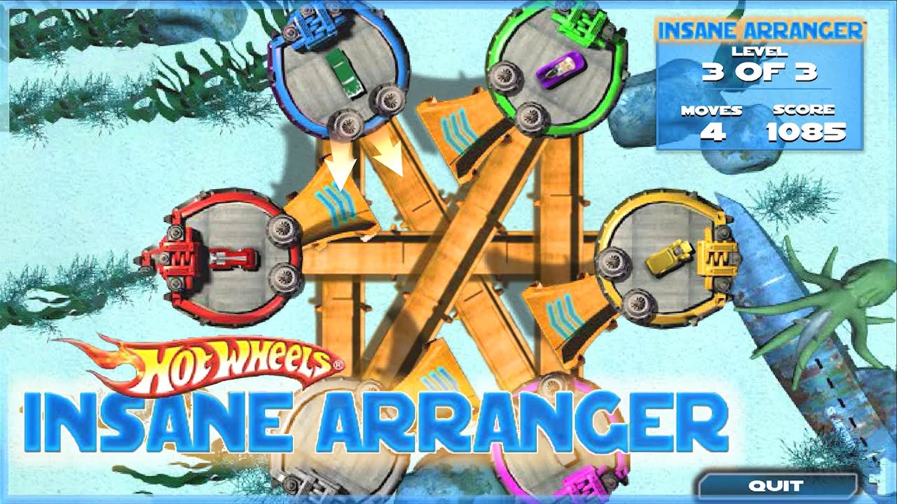 Hot Wheels Insane Arranger (Полная версия игры)