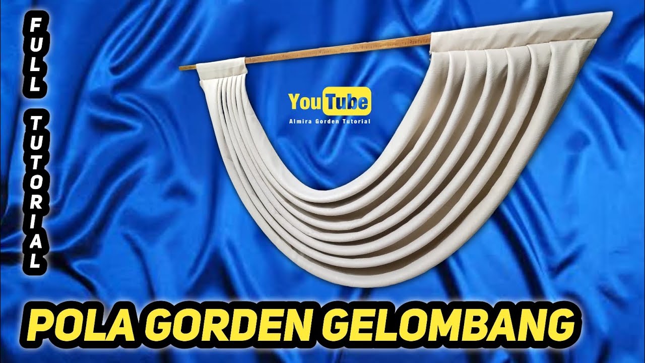 Cara Membuat Pola Gorden Sendiri
