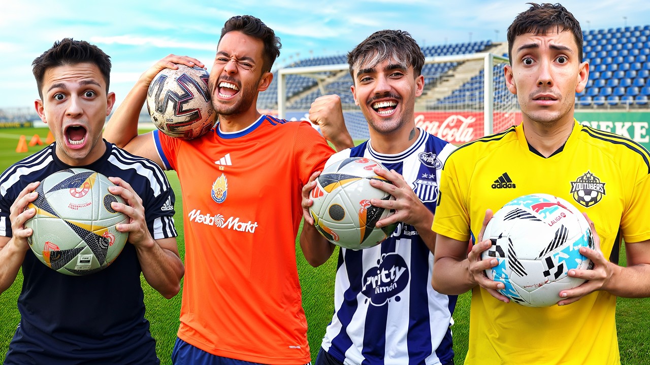 EL ESCUADRÓN SALCHICHÓN SE ENFRENTA EN RETOS DE FÚTBOL
