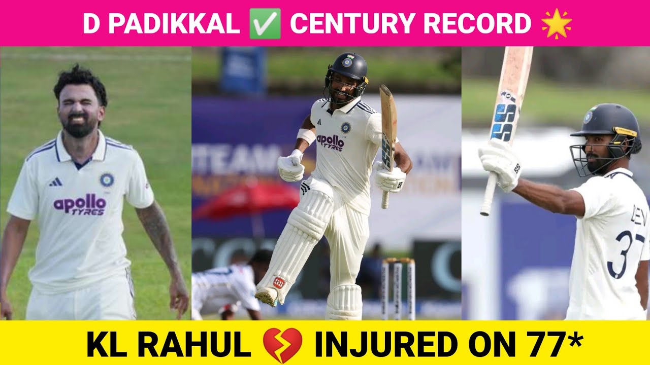 🔥 D. Padikkal Creates HISTORY! 💯 Maiden Test Century on Independence Day 🇮🇳 | IND vs SL Test match