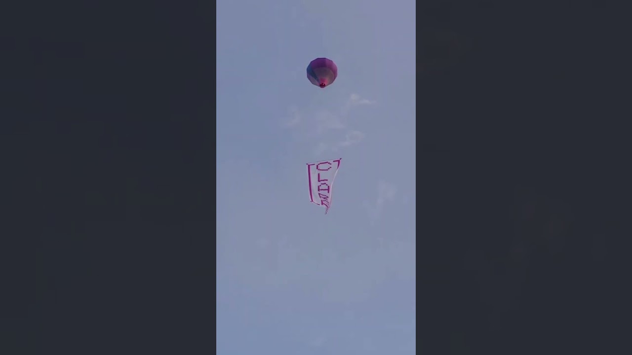 Os primeiros balões de 2026 deu show no céu🏍️🎈🎈