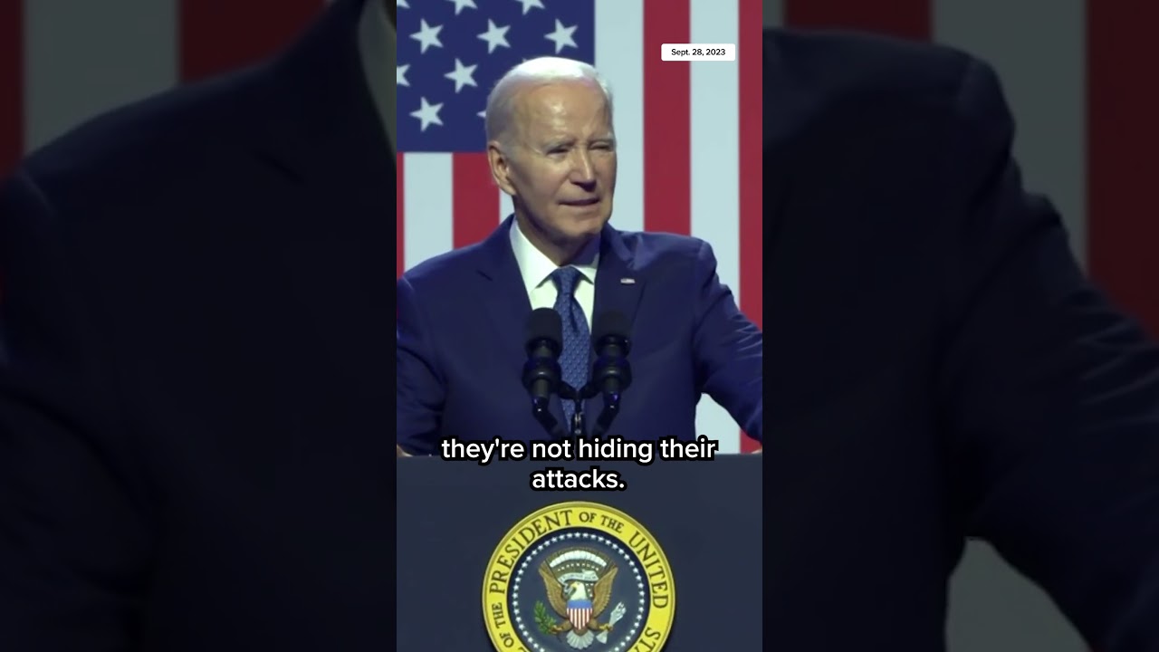 Biden slams 'MAGA extremists'