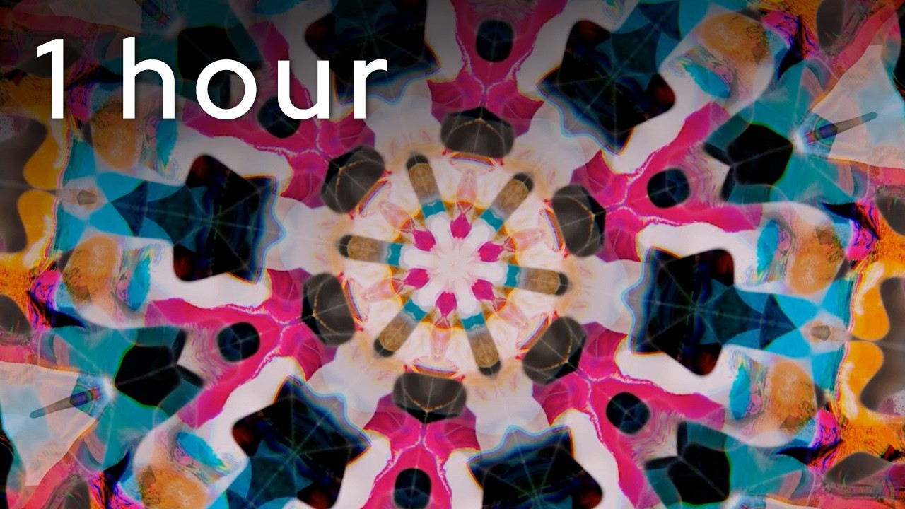 1 Hour Kaleidoscope - Meditative Background