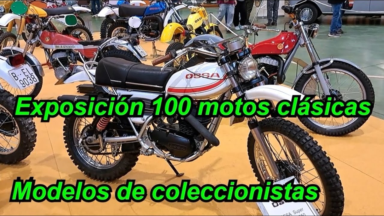 ✅Exposición 100 motos clásicas y antiguas. #motosclasicas #motorcycle
