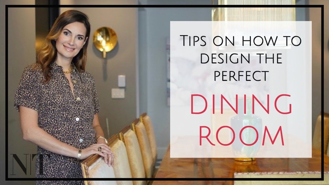 GLAM DINING ROOM DECORATING IDEAS & DESIGNER TIPS 2020! How to create a cohesive space | NINA TAKESH