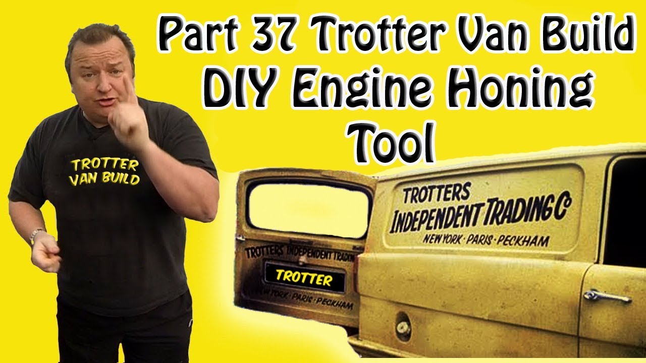 Part 37 Reliant Trotter Restoration DIY Engine  Bore Honing
