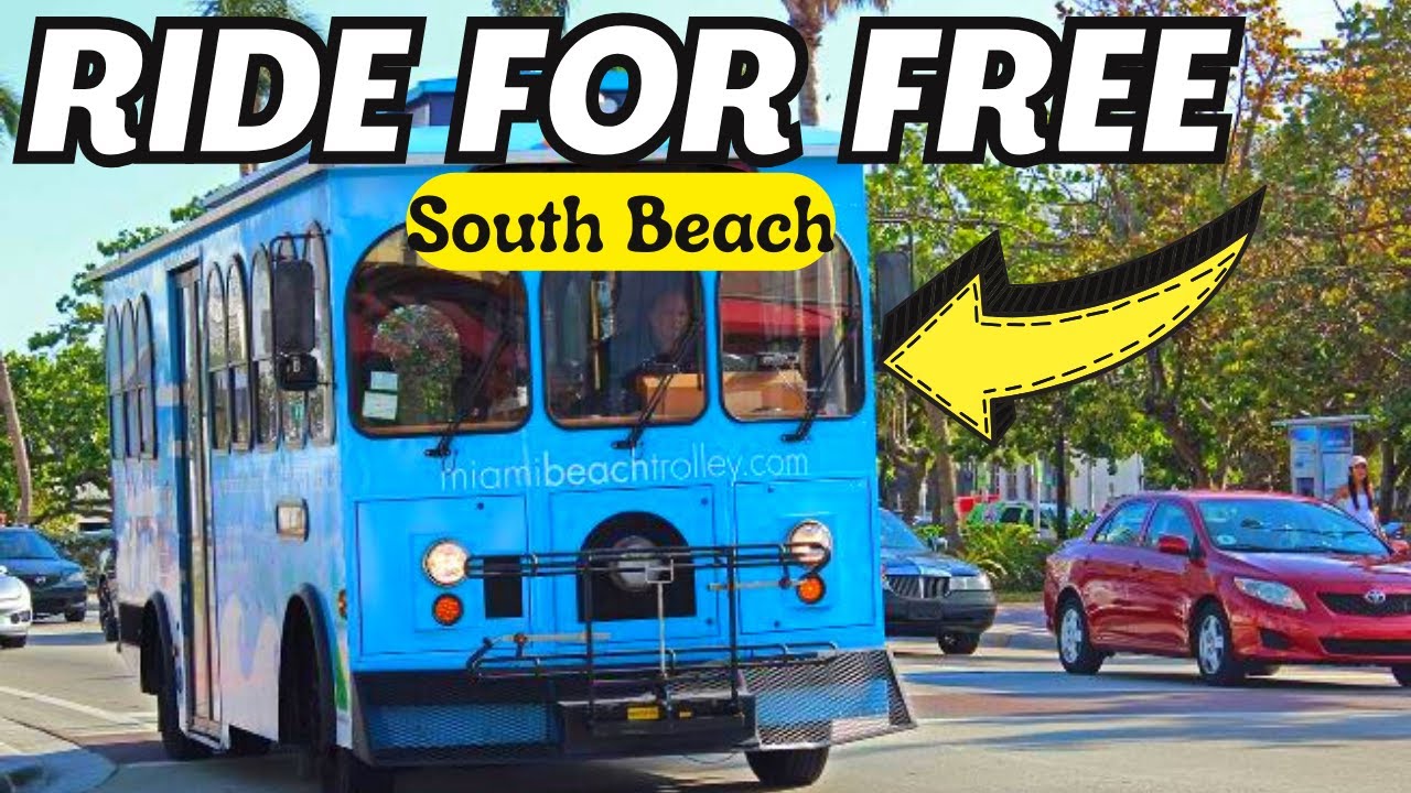 Amazing Free Trolley Tour of Miami - Collins Ave to South Beach
