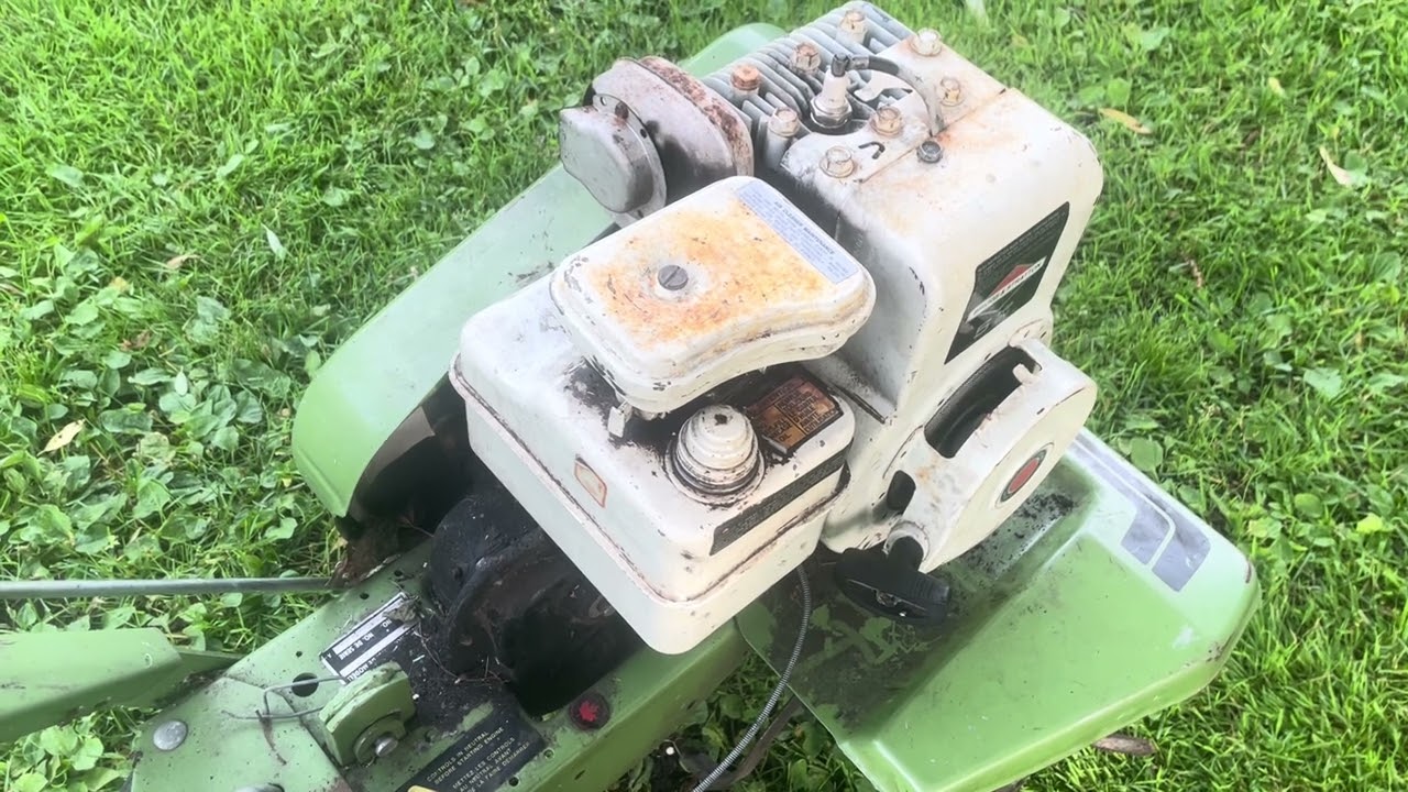 HOW LOW CAN WE IDLE THIS OLD BRIGGS ROTOR TILLER???