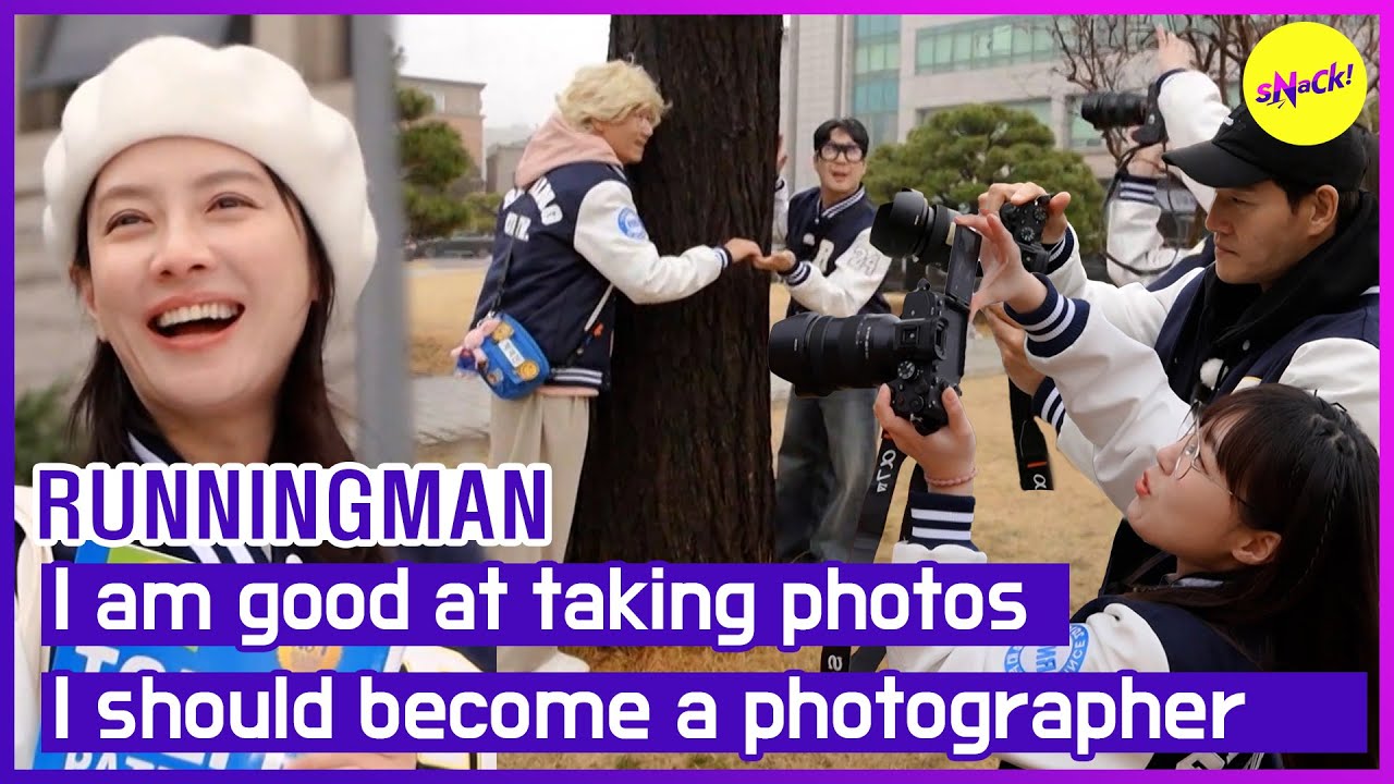 [RUNNINGMAN] Я хорошо фотографирую, мне стоит стать фотографом (ENGSUB)