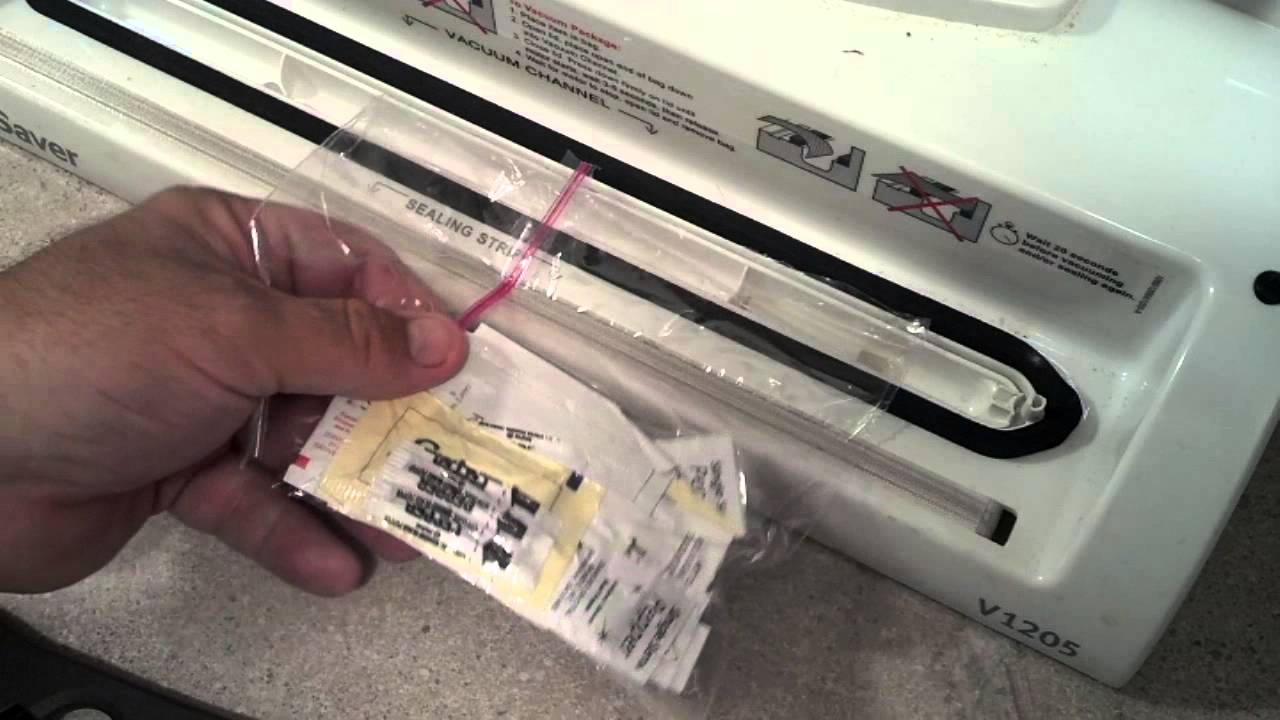 How to Vacuum Seal Baggies or Mylar bags