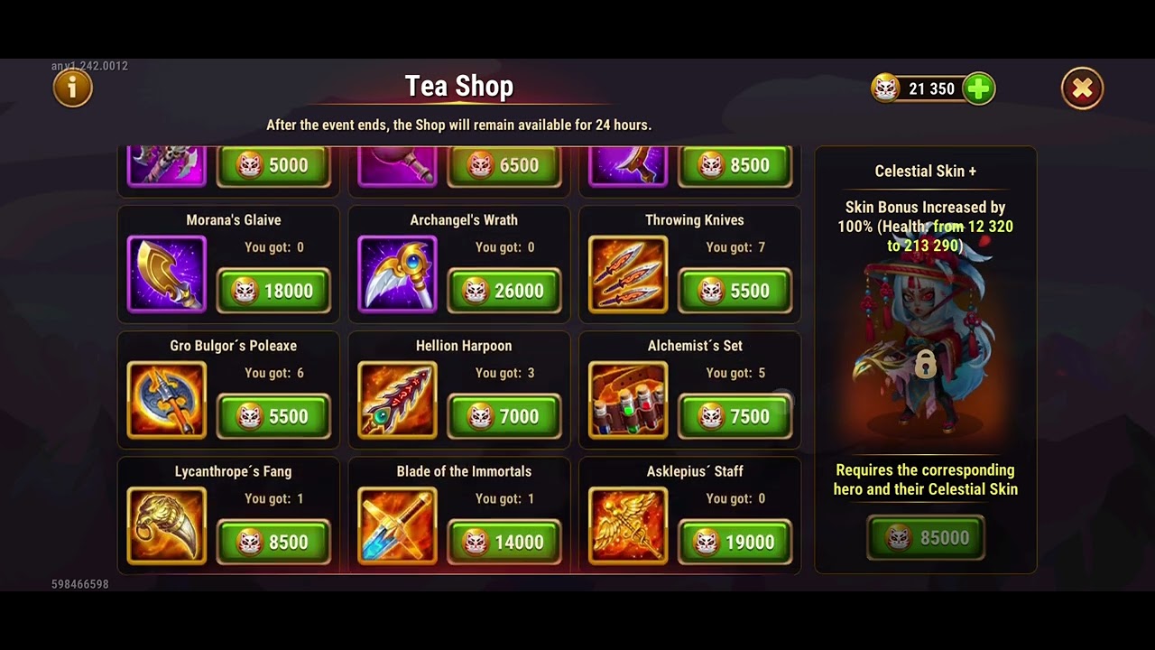 Guide to artemis super skin event