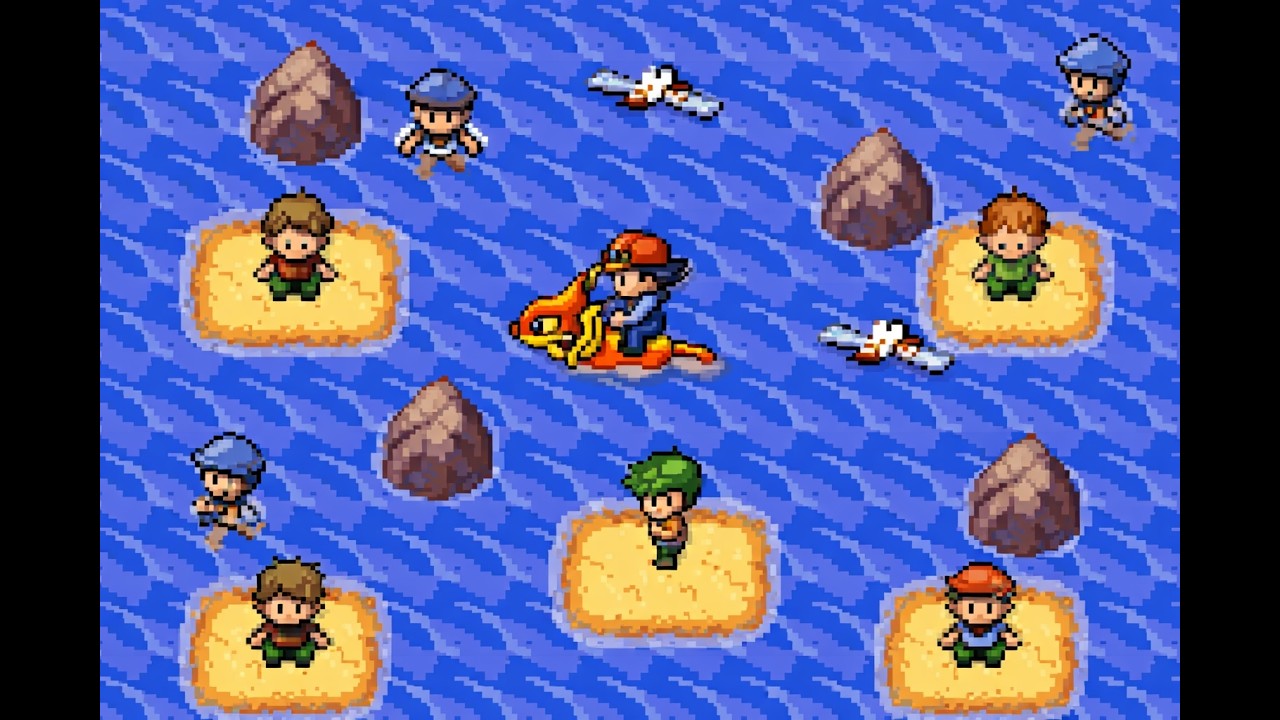 TRAVELING THROUGH TEH VAST SEA 🌊🌊 AND MANY BATTLES OF COURSE 🔥🔥 Pokemon Lazarus Hardcore Nuzlocke