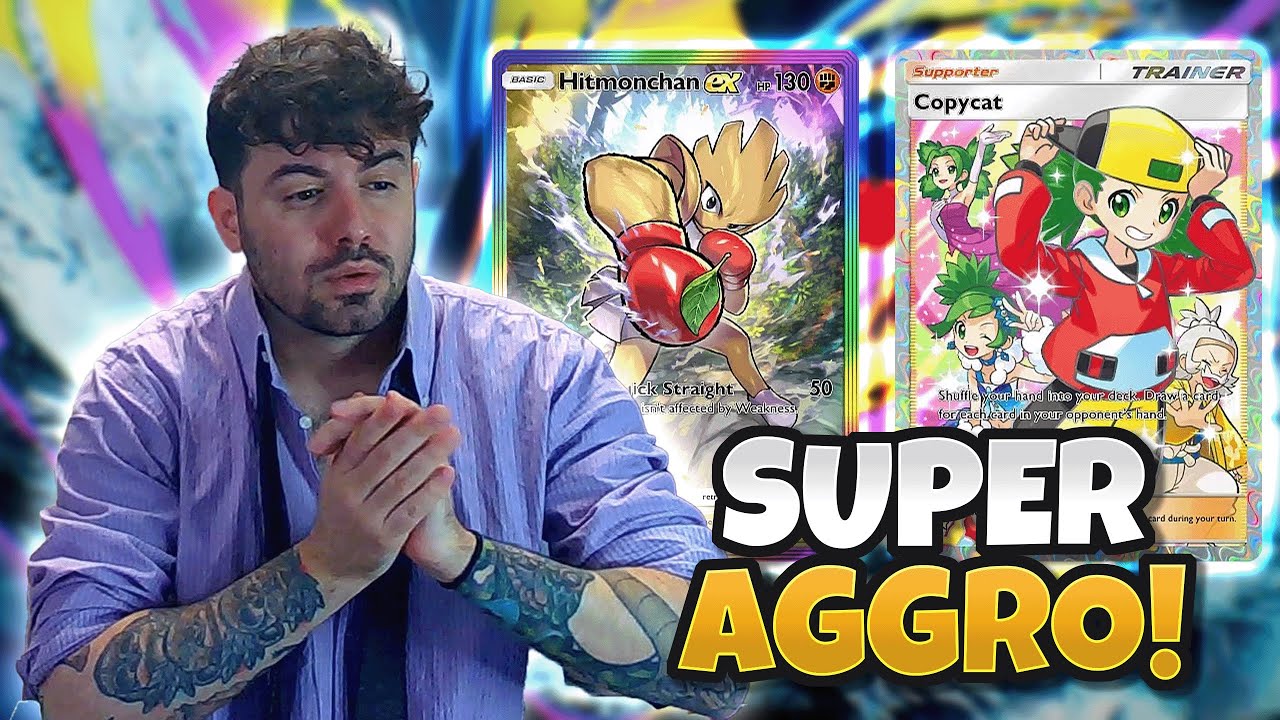 Un DECK SUPER AGGRO: la lista con HITMONCHAN EX! | Pok&eacute;mon TCG Pocket