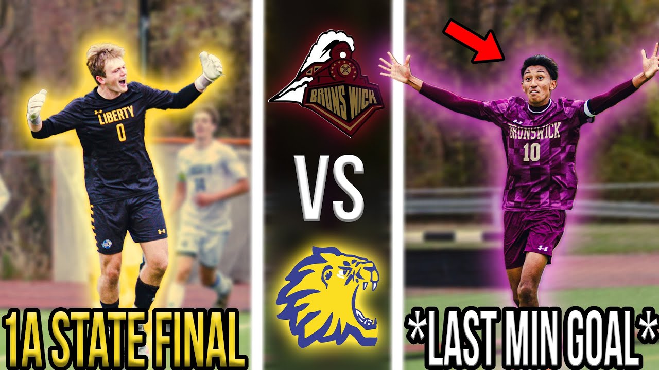1A STATE CHAMPIONSHIP REMATCH! Liberty vs Brunswick | 4K SOCCER HIGHLIGHTS