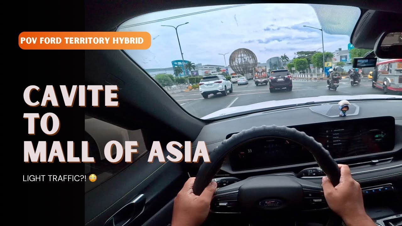 Chill Drive from Cavite to Mall of Asia | POV in Ford Territory Titanium X Hybrid