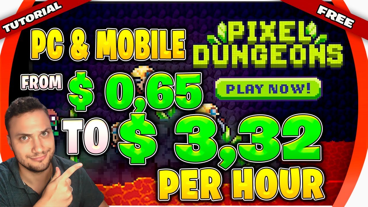 Pixels Dungeons - Mobile/PC - How to Earn $0.65 to $3.32 per Hour