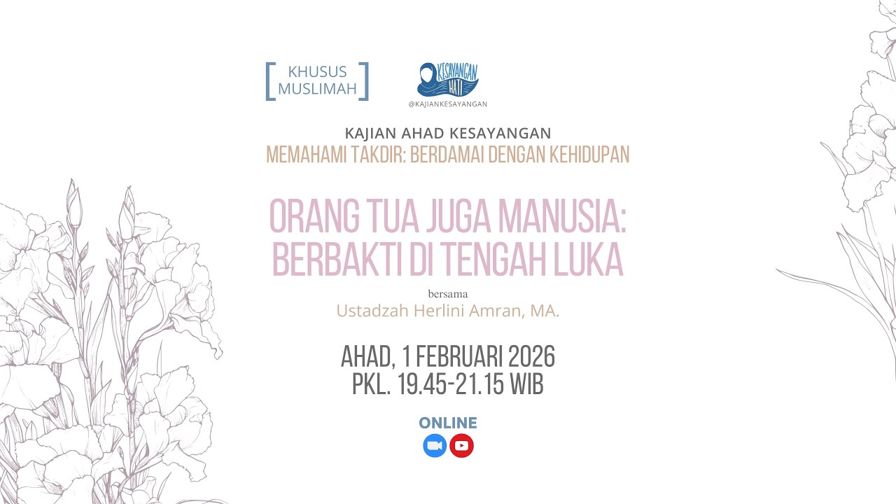 ORANG TUA JUGA MANUSIA: BERBAKTI DI TENGAH LUKA