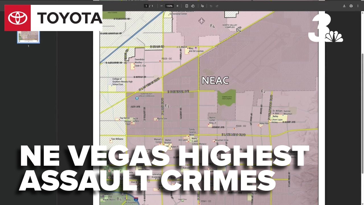 Northeast Las Vegas sees highest assault offenses despite overall decline in violent crime