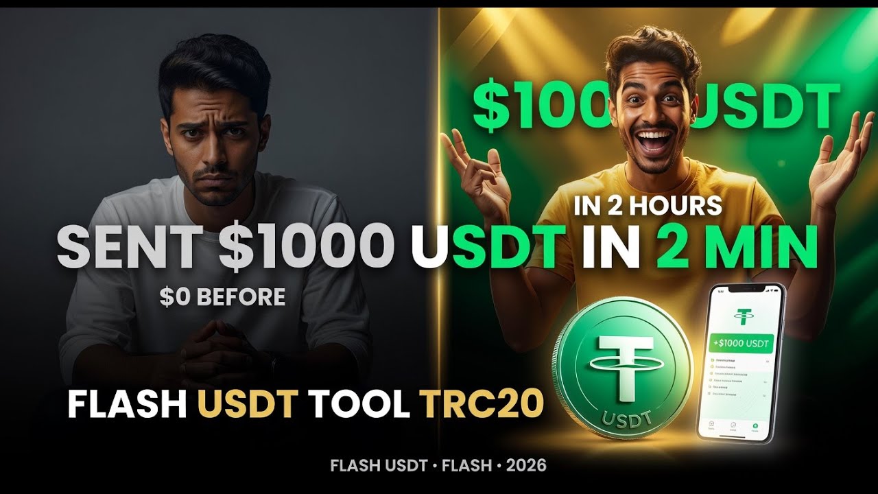 Flash USDT on TRC20, ERC20, BEP20 &mdash; Live Demo Setup