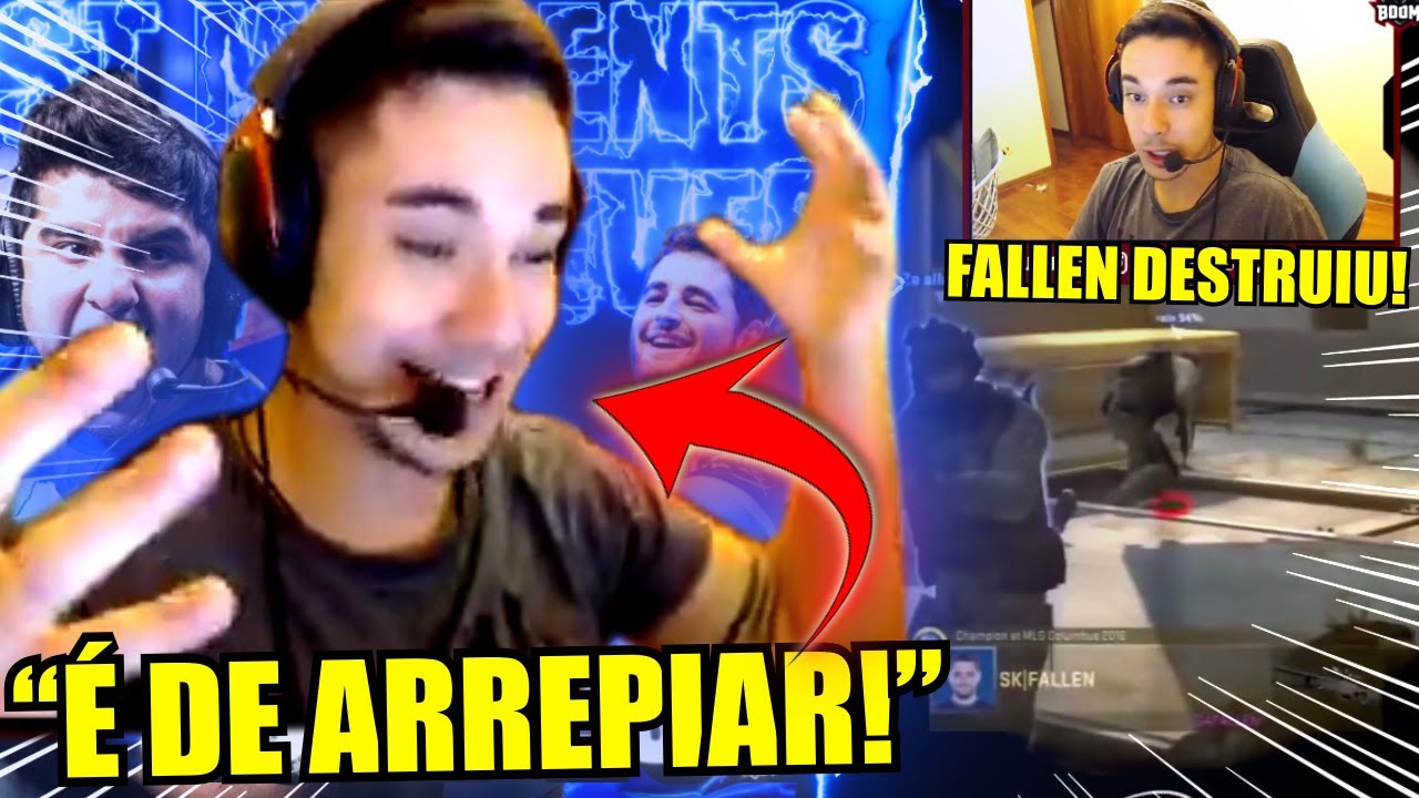 FELPS REAGINDO AOS MELHORES MOMENTOS DA HISTÓRIA DO CS:GO & EXPLICANDO JOGADA DO FALLEN!!