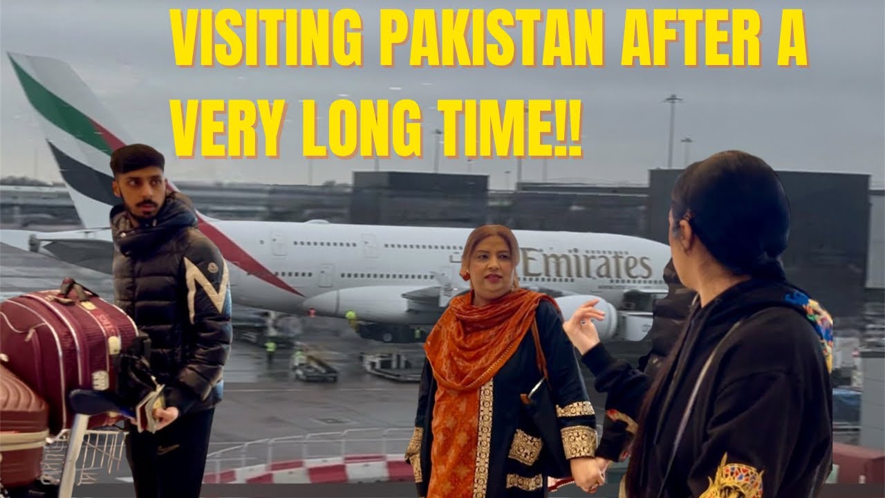 KIDS GO PAKISTAN AFTER 20 years 😳 Pakistan Trip Day 1 #reflexion #viralvideo #familyvlog #pakistan 