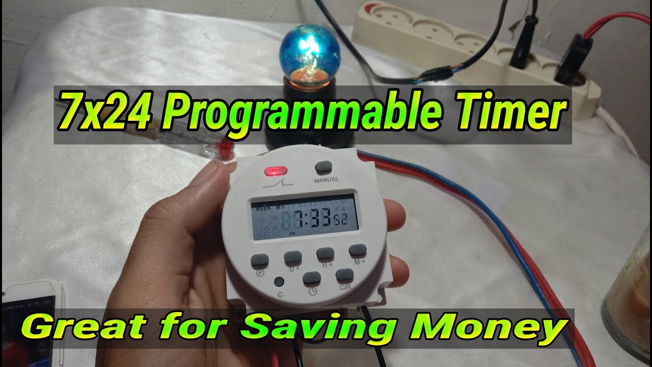 7x24 Programmable Timer Weekly Programmable digital Timer Cn101A
