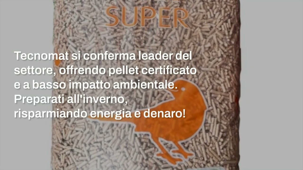 Pellet di qualit&agrave;, prezzo mini: offerta Tecnomat da non perdere