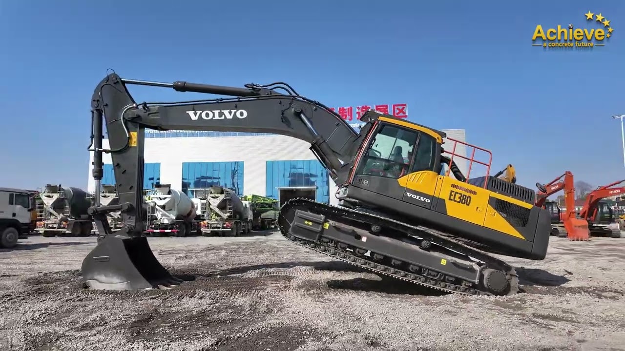 Volvo EC380 Test Run: 275kW Power in Action! Perfect Digging & Loading Performance - Ready for Work