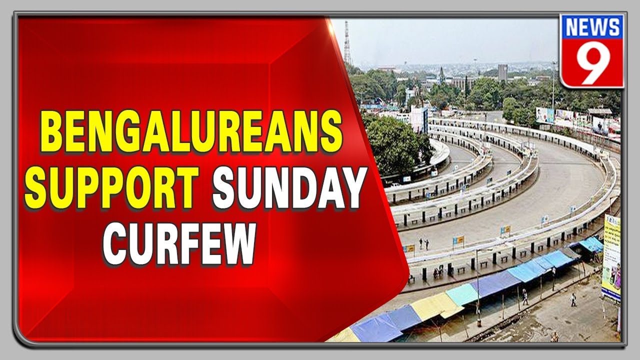 Sunday curfew saw a huge success in Bengaluru