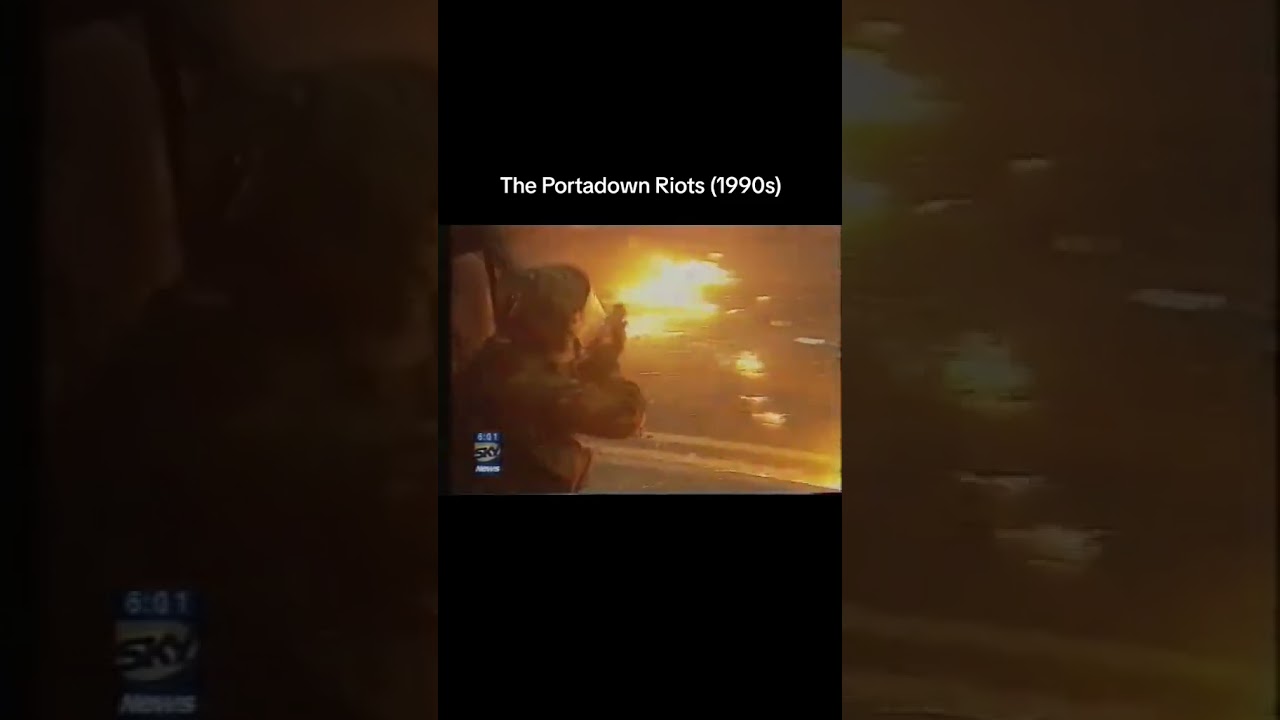 The Portadown riots of the 1990s #history #ireland #northernireland #uk #irish
