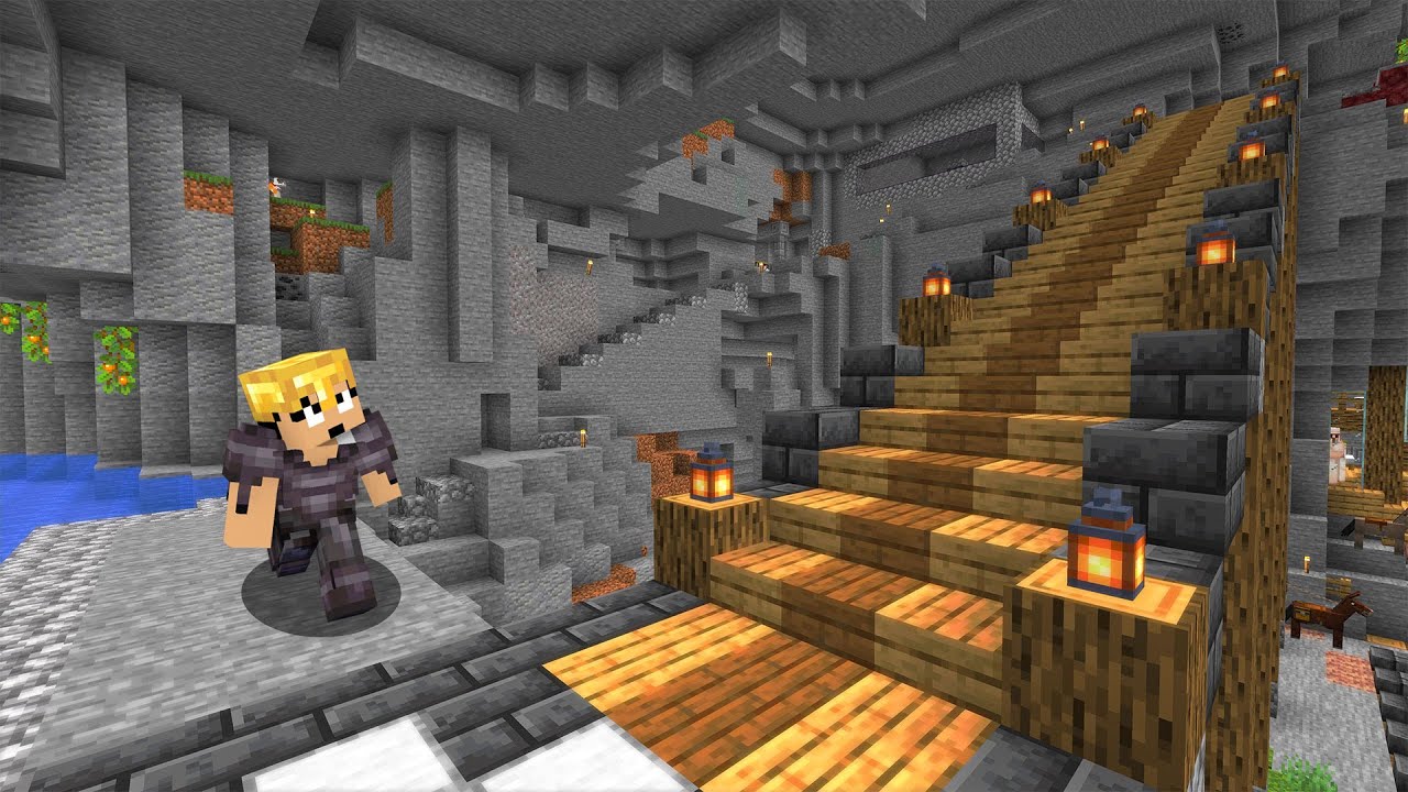 拠点に大階段出来ました！！PART44【マイクラ】