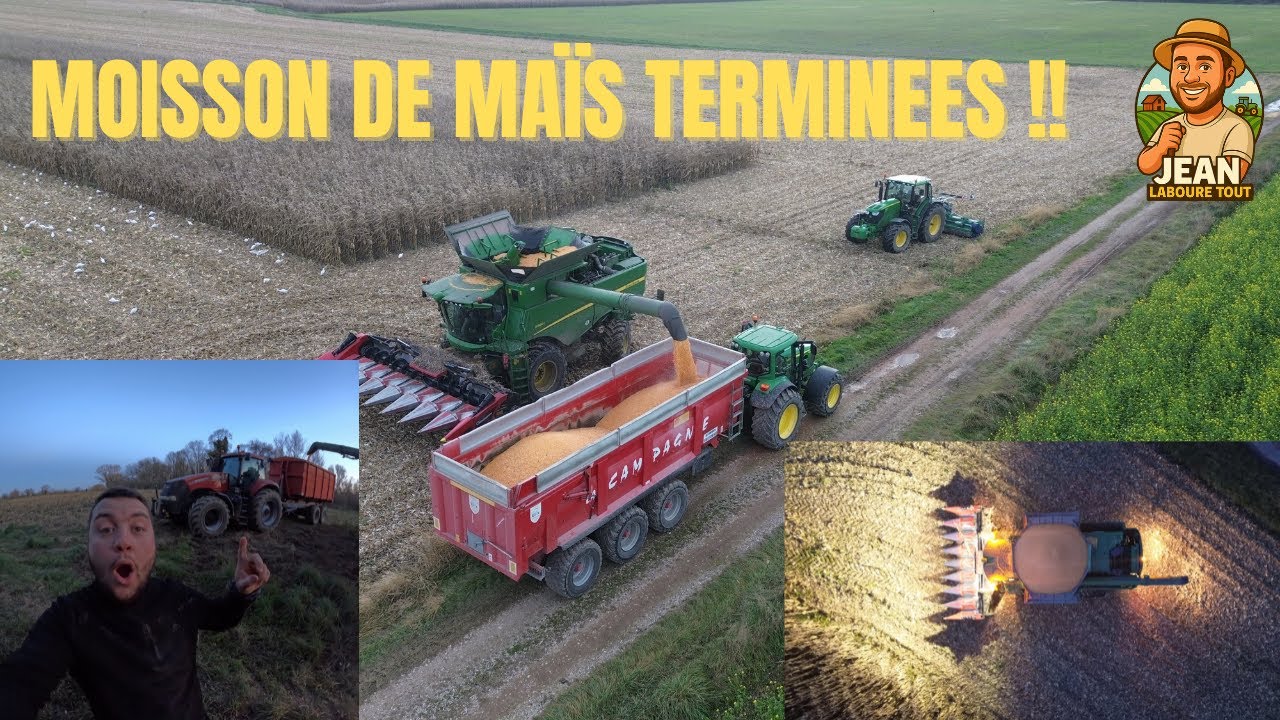 20 Moissons de Maïs Terminées ! Une Fin Explosive et… Très Rouge 😅🚜