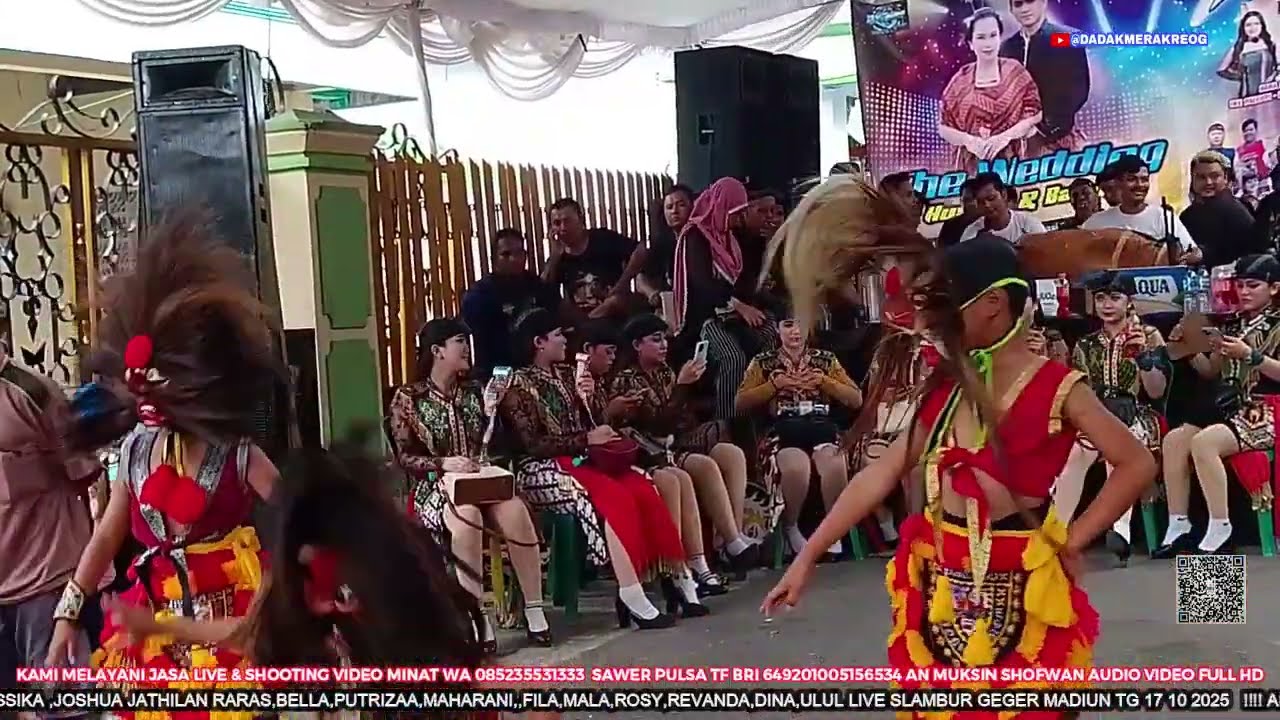 02 TARI DAGELAN BUJANGGANONG  REOG SINGO JATI THE WEDDING BAGUS & HUSNUL PEMBARONG GANDOS , MMBUTUL